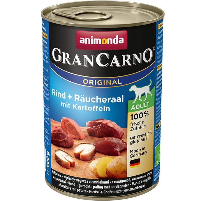 Animonda Grancarno Adult węgorz wędzony + ziemniaki 400g