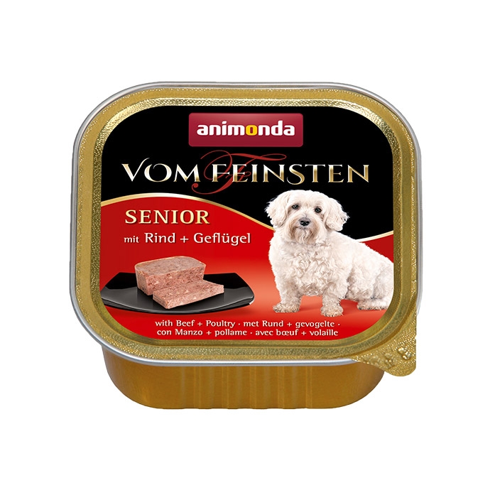 Animonda Vom Feinsten Dog Senior wołowina + kurczak 150g