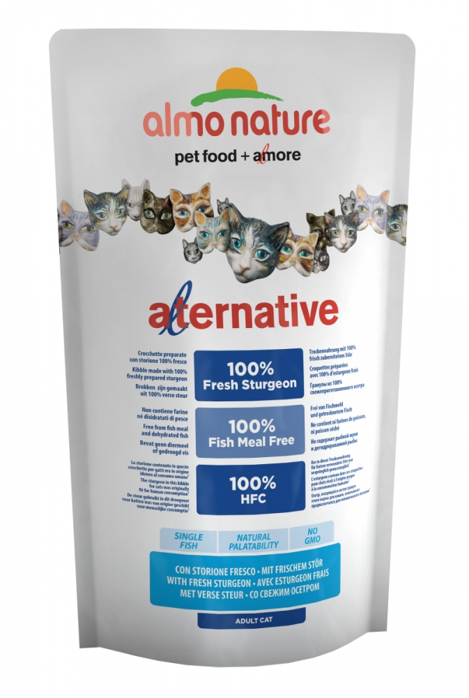 Zdjęcie Almo Nature Alternative Cat  ze świeżym jesiotrem 2kg