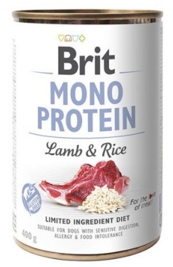 Zdjęcie Brit  Mono Protein  jagnięcina i ryż 400g