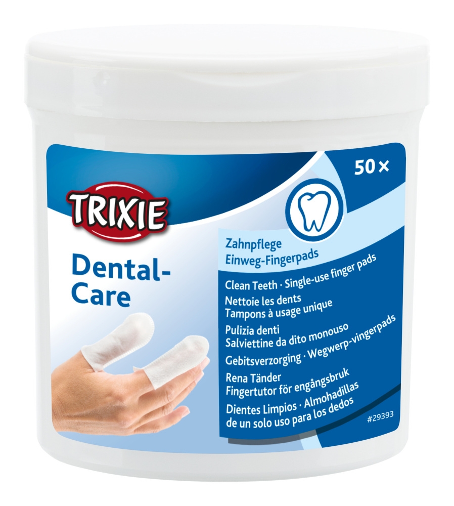 Trixie Dental Care czyściki do pielęgnacji zębów dla psów i kotów 50 szt.