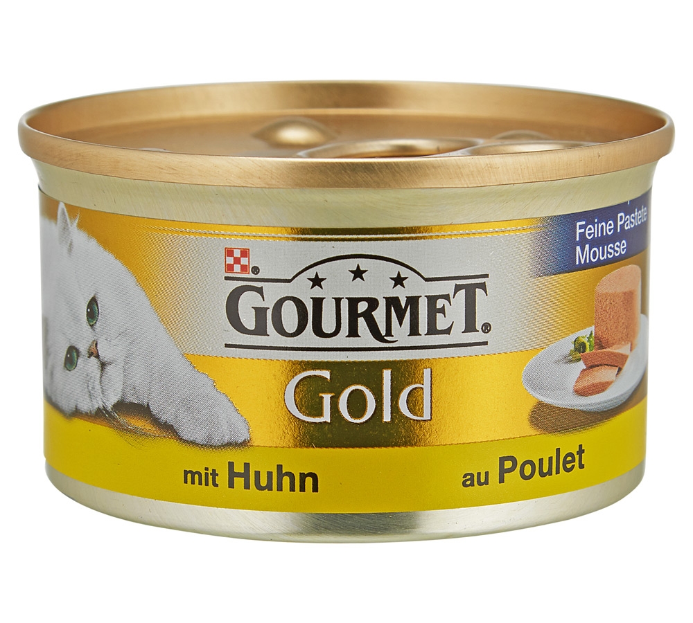 Zdjęcie Gourmet Gold Mus  z kurczakiem 85g