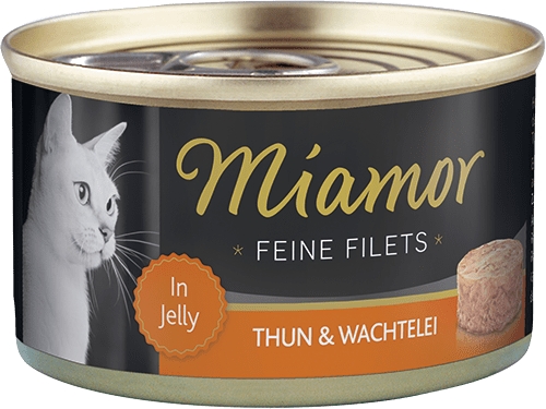 Miamor Puszka Feine Filets tuńczyk + jajko przepiórcze 100g