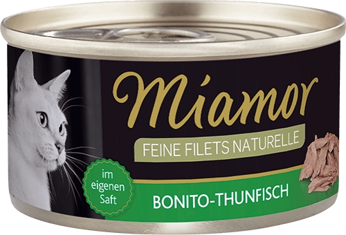 Zdjęcie Miamor Puszka Feine Filets Naturelle w sosie własnym  tuńczyk bonito 80g