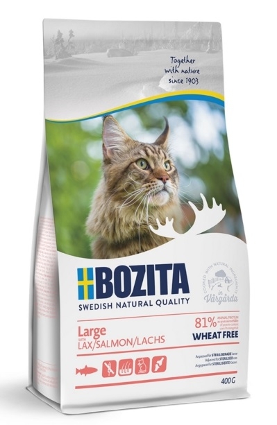 Zdjęcie Bozita Feline Adult Large Wheat Free  dla kotów dużych ras 400g