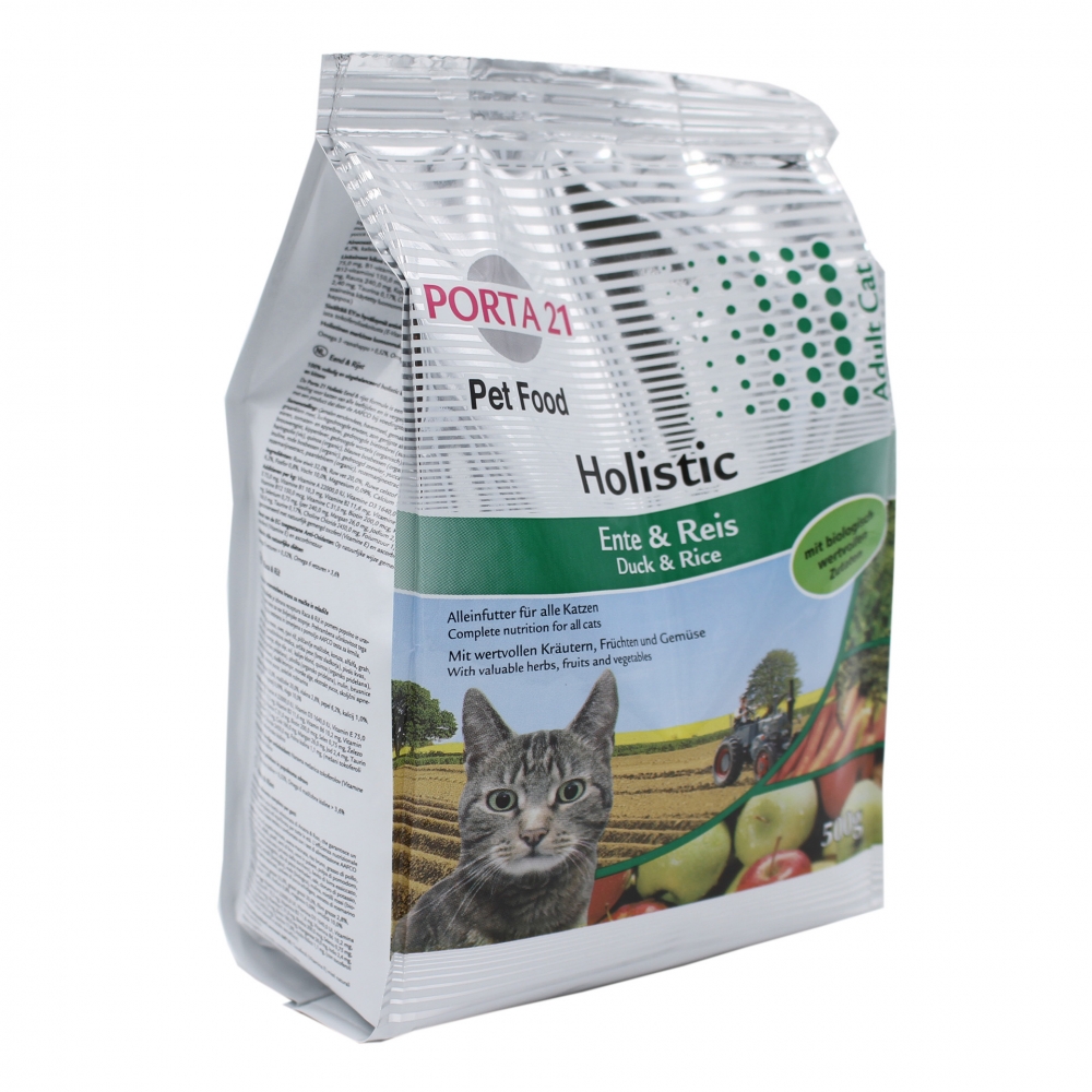 Zdjęcie Feline Porta 21 Holistic Cat Duck & Rice sucha karma kaczka i ryż 2kg