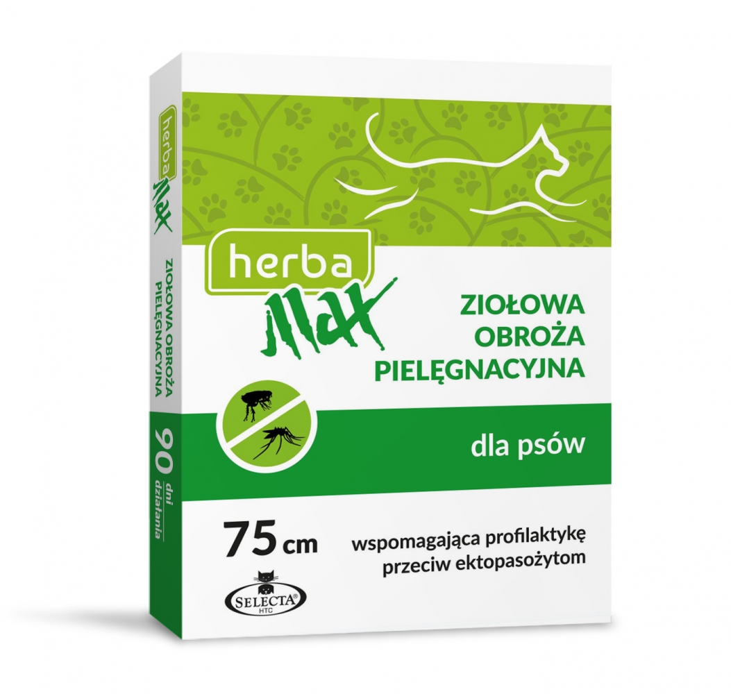 Zdjęcie Selecta Herba Max obroża ziołowa  dla psów 75 cm