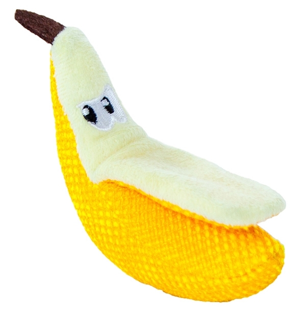 Petstages Chewing: Dental Banan banan z kocimiętką 12 cm
