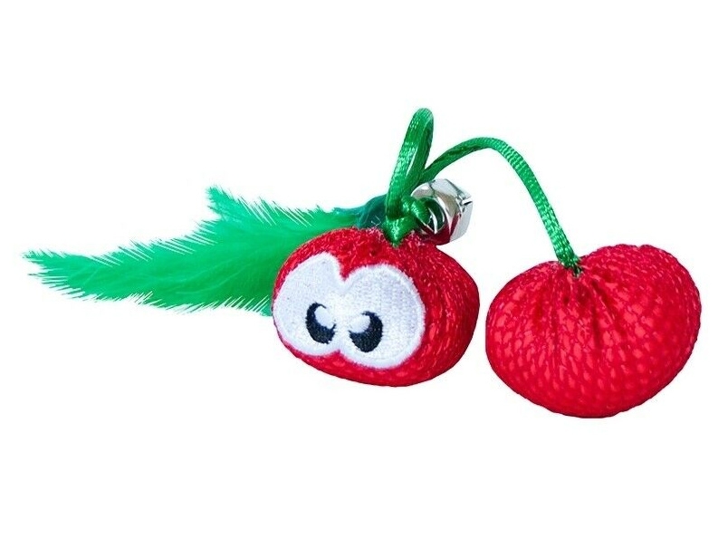Petstages Chewing: Dental Cherry wiśnia z kocimiętką 12 cm