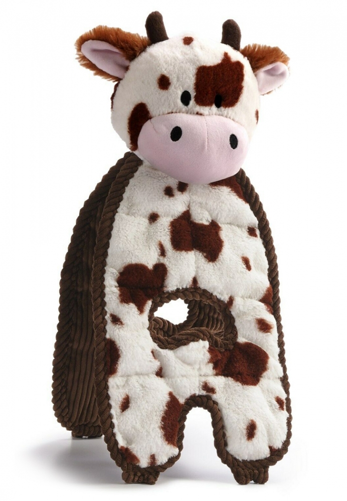 Petstages Soothing: Cuddle Tugs K9 Tough Guard przytulanka dla pieska krowa 38 cm