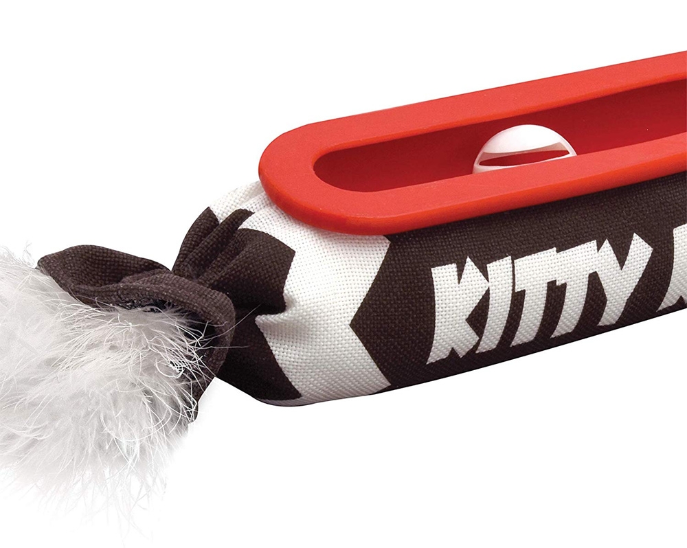 Zdjęcie Petstages Kitty Kix Kicker Track koci tor z piłeczką 34 x 8 cm 