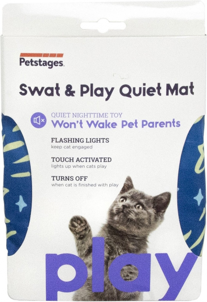 Zdjęcie Petstages Play: Swat&Play Quiet Mat mata fosforyzująca cicha - do zabawy w nocy 39 cm