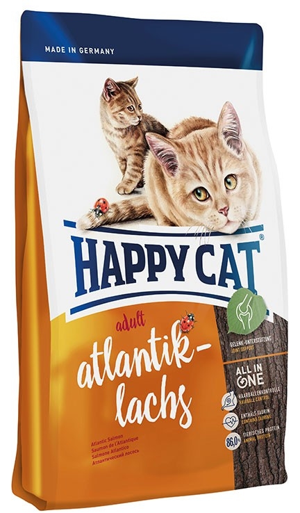 Zdjęcie Happy Cat Adult   Atlantik-Lachs (łosoś atlantycki) 300g