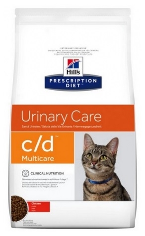 Hill’s Vet Feline c/d Urinary Care Multicare kurczak 400g