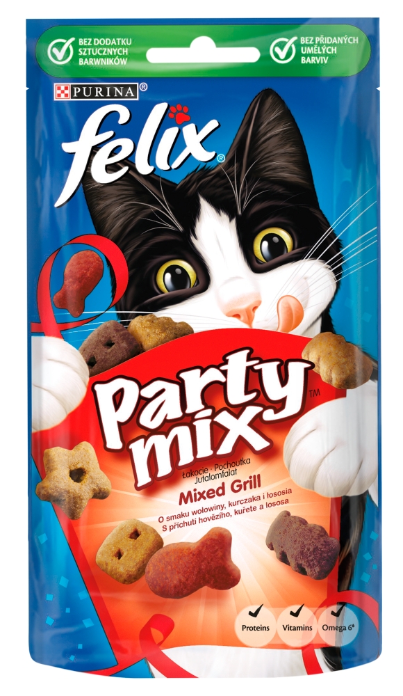 Zdjęcie Felix Party Mix przysmaki dla kota  Mixed Grill 60g