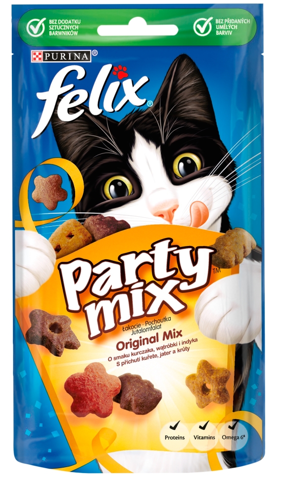 Zdjęcie Felix Party Mix przysmaki dla kota  Original Mix 60g