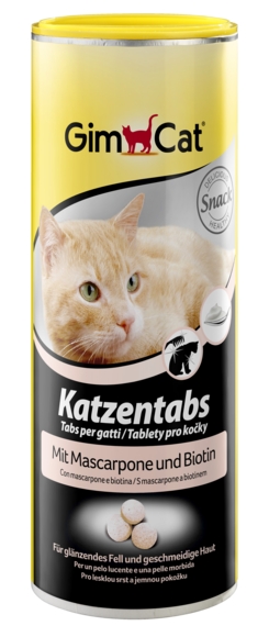 Zdjęcie Gimcat Katzentabs - tabletki witaminowe  z mascarpone i biotyną 710 szt.