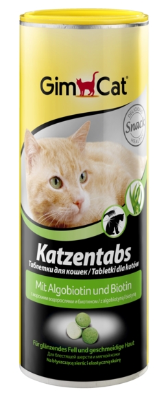 Zdjęcie Gimcat Katzentabs - tabletki witaminowe  z algami 710 szt.