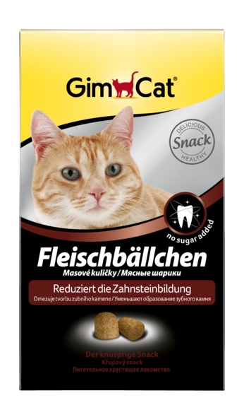 Zdjęcie Gimcat Fleischballchen - przekąska mięsna   100g