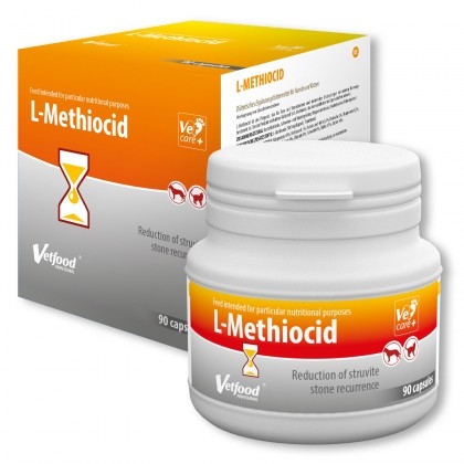 Vetfood L-Methiocid  dla psów i kotów i małych zwierząt 60 kaps.