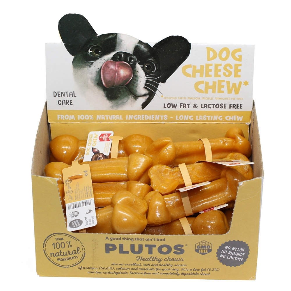 Zdjęcie Plutos Przysmak dla psa Cheese Chew Medium 10 - 20kg łosoś 10 x 4 cm