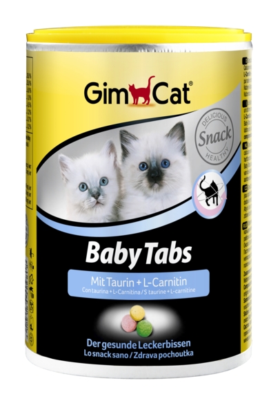 Zdjęcie Gimcat Baby Tabs  dropsy witaminowe dla kociąt 240 szt.