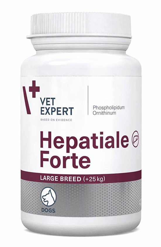 Zdjęcie VetExpert Hepatiale Forte Large Breed  dla psów ras dużych 40 tabletek