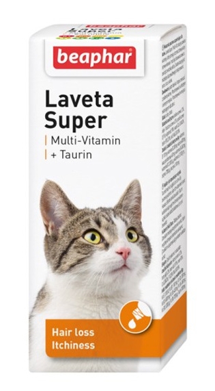 Beaphar Laveta Super dla kota przeciw wypadaniu sierści 50ml