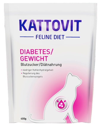Zdjęcie Kattovit Feline Diet Overweight / Diabetes   karma sucha 400g