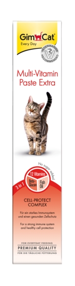 Zdjęcie Gimcat Multi-vitamin Extra  pasta witaminowa dla kotów 50g
