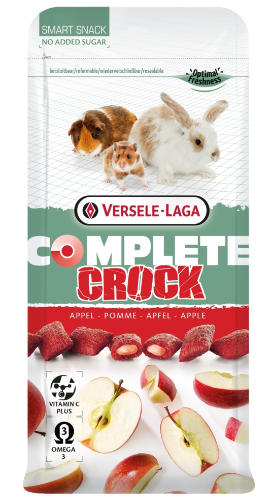 Versele Laga Crock Complete przysmak dla królików i gryzoni jabłkowy 50g