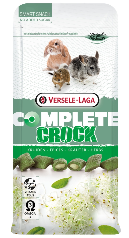 Zdjęcie Versele Laga Crock Complete przysmak dla królików i gryzoni ziołowy 50g