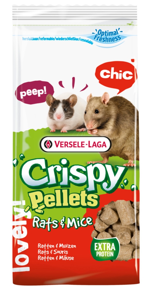 Versele Laga Crispy pellets Rat & Mouse pokarm dla szczurów i myszek 1kg