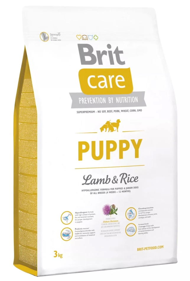 Brit Care New Puppy All Breeds lamb & rice 3kg