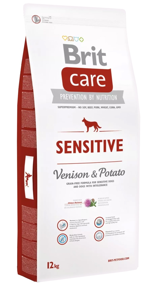 Zdjęcie Brit Care Sensitive Grain Free Adult All Breed  venison & potato 12kg