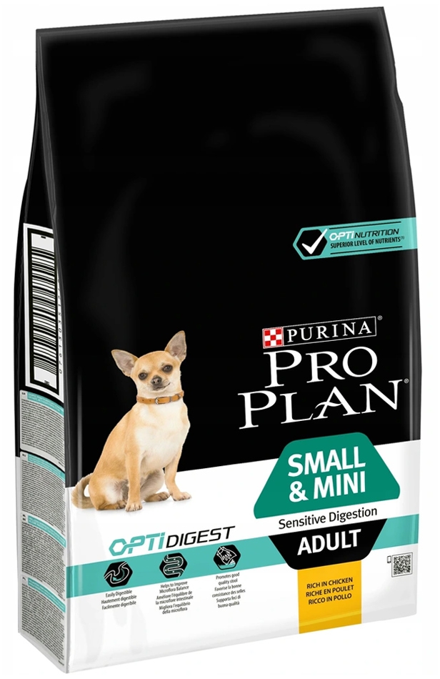 Zdjęcie Purina Pro Plan Dog Adult Small & Mini OptiHealth kurczak i ryż 7kg