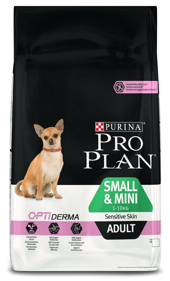 Zdjęcie Purina Pro Plan Dog Adult Small & Mini OptiDerma łosoś i ryż 3kg
