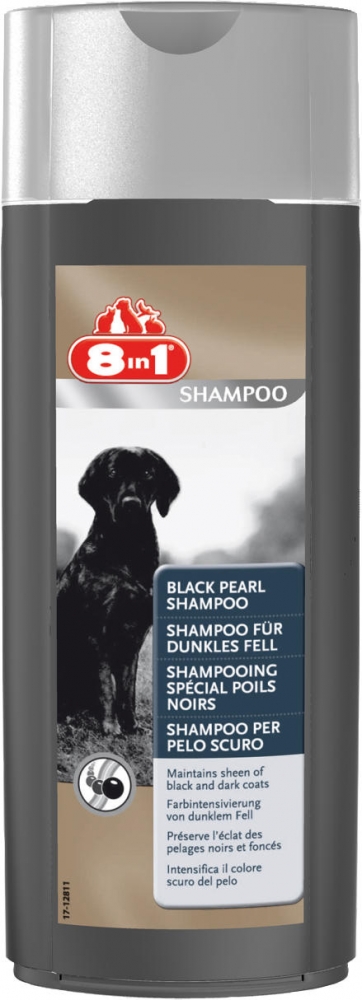 Zdjęcie 8in1 Black Pearl Shampoo szampon do ciemnej sierści dla psów 250ml