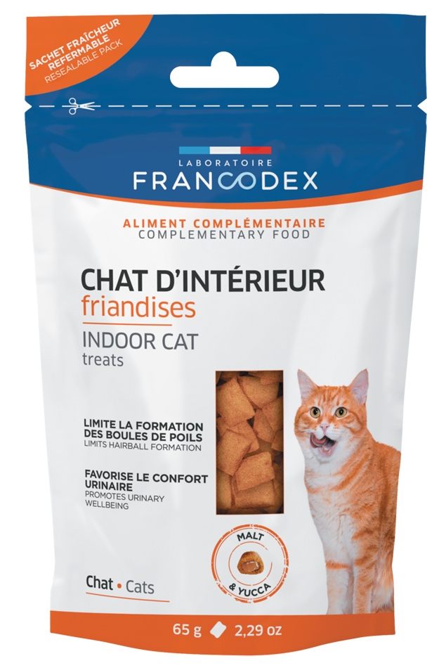 Zdjęcie Francodex Healthy Bites Urinary Care Bites for Cats  dla kotów na zdrowy układ moczowy 65g