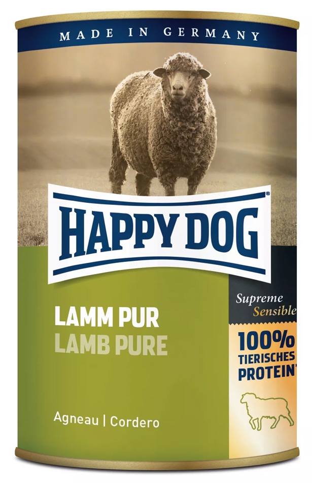 Zdjęcie Happy Dog 100% Lamb puszka średnia  jagnięcina 400g