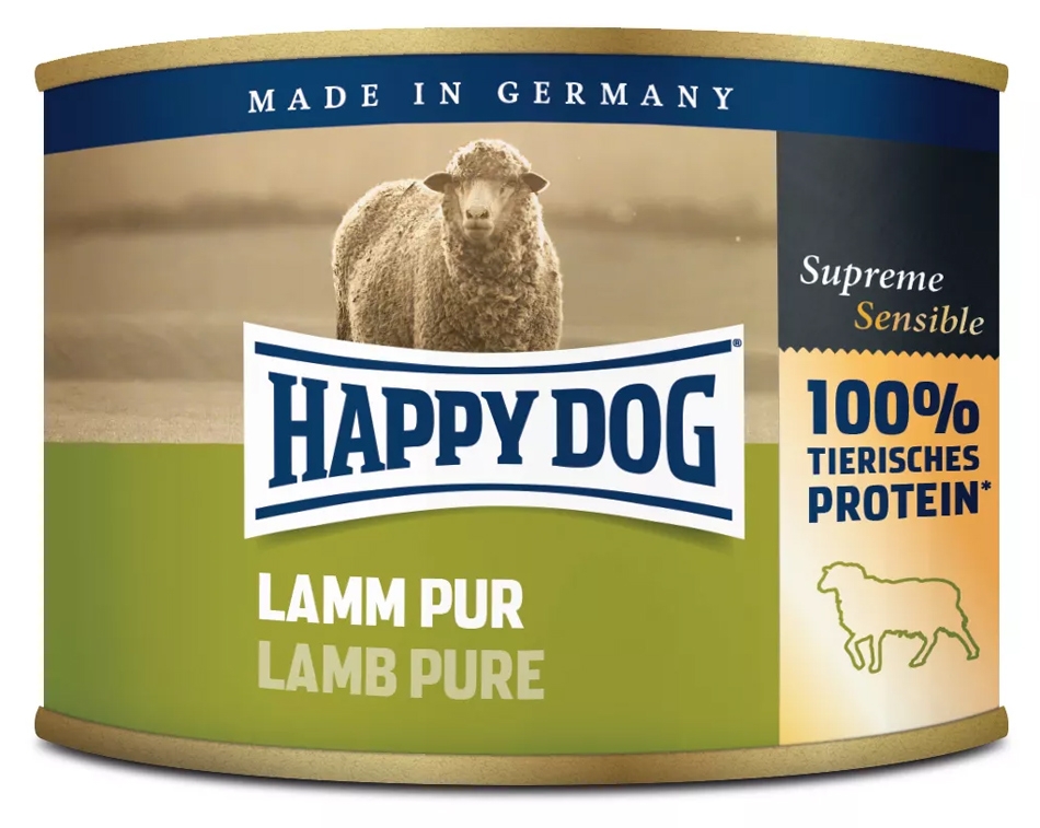 Happy Dog 100% Lamb puszka mała jagnięcina 200g