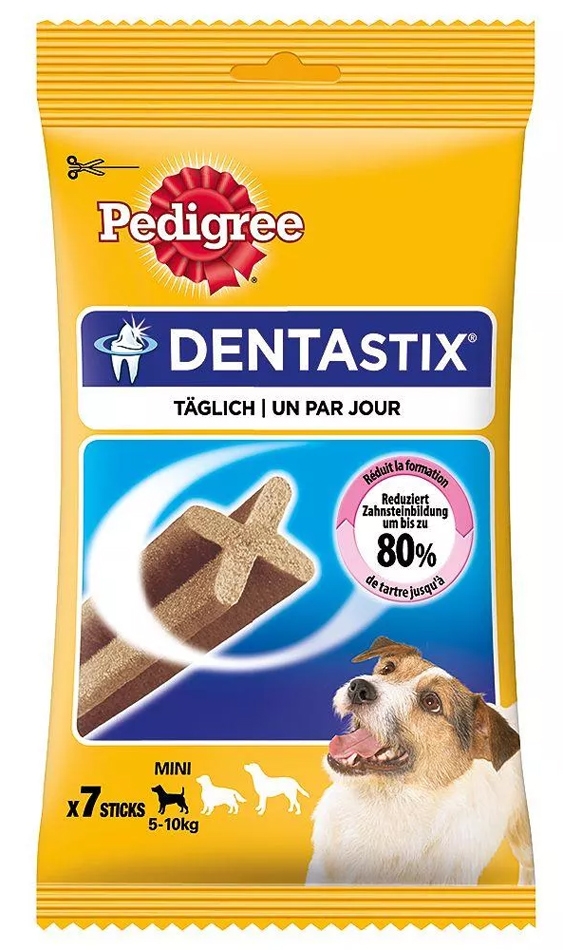 Zdjęcie Pedigree Dentastix Mini  przysmaki na zęby dla psów małych 5-10kg 45g (3 szt.)