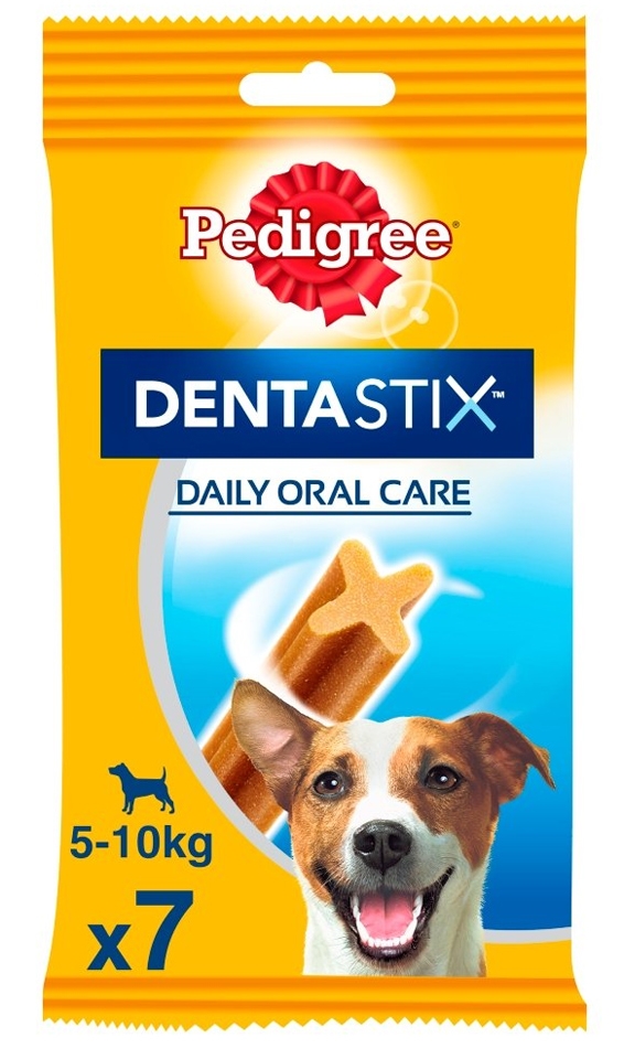 Pedigree Dentastix Mini przysmaki na zęby dla psów małych 5-10kg 110g (7 szt.)