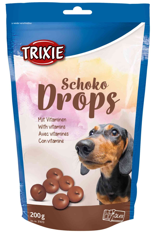 Trixie Dropsy czekoladowe  200g