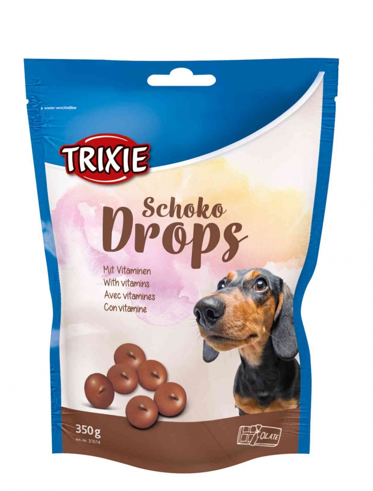 Trixie Dropsy czekoladowe  350g