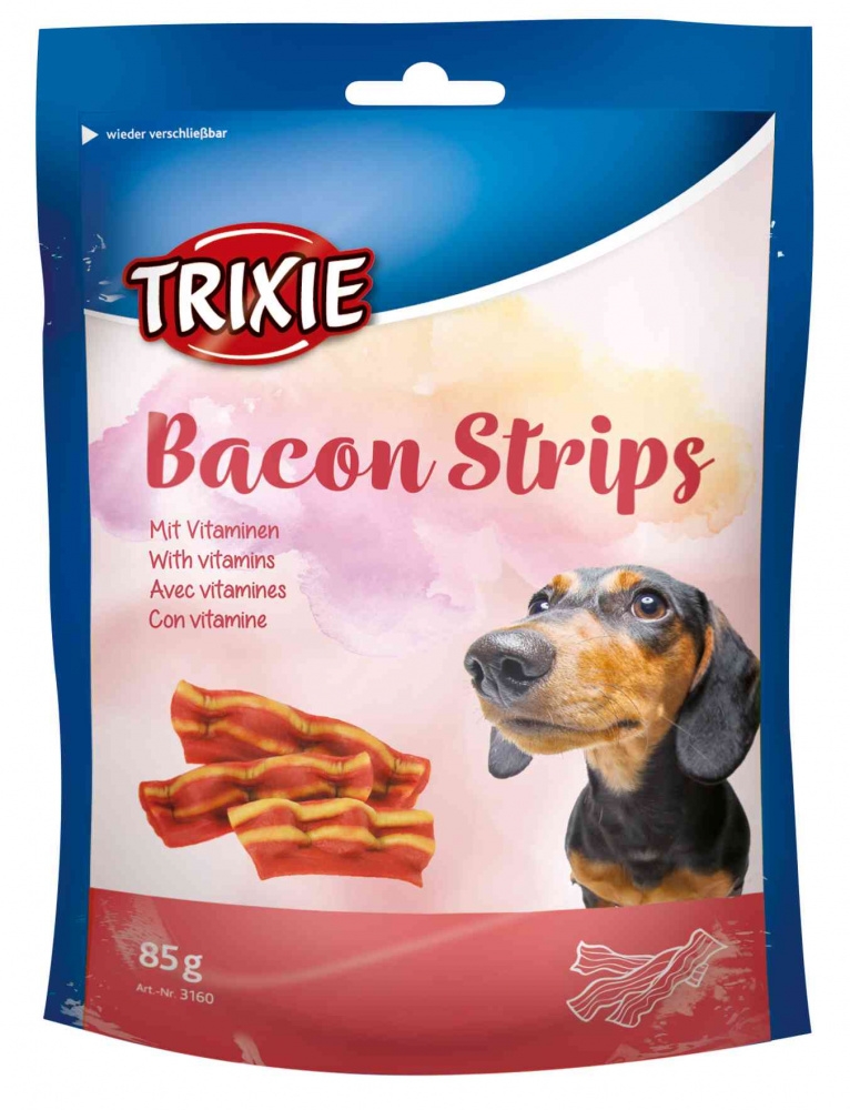 Trixie Bacon Strips przysmaki dla pieska  85g