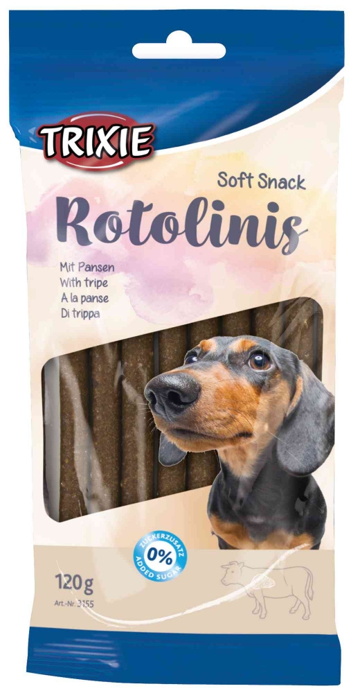 Trixie Rotolinis kabanosy dla psa z żwaczem 12 szt.