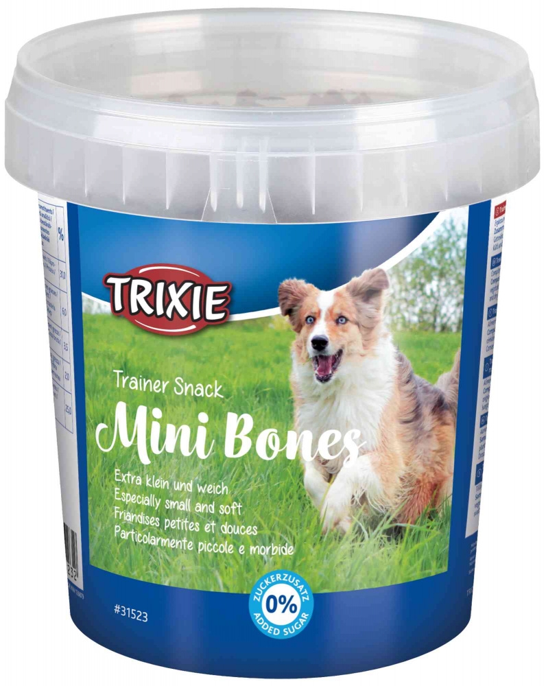 Zdjęcie Trixie Soft Snack Mini Bones miękkie kosteczki dla psa z wołowiną, jagnięciną i drobiem 500g