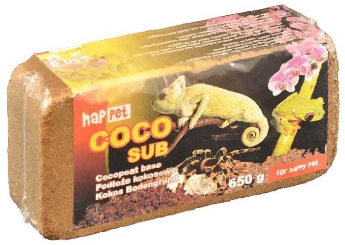 Zdjęcie Happet Coco Sub podłoże kokosowe kostka  podłoże kokosowe 650g (4l)