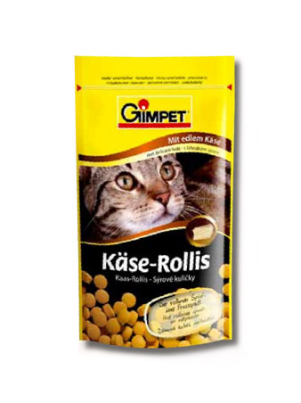Zdjęcie Gimpet Kase Rollis - rolki serowe dla kota  małe opakowanie 50g
